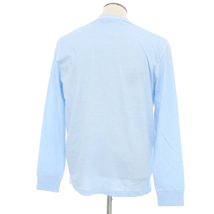 【新品】ディースクエアード DSQUARED2 コットン クルーネック 長袖Ｔシャツ ライトブルー【 L 】【 状態ランクN 】【 メンズ 】