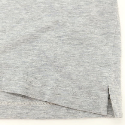 【新品】ディースクエアード DSQUARED2 コットンレーヨン クルーネック 長袖Ｔシャツ グレーxブラック【 XL 】【 状態ランクN 】【 メンズ 】