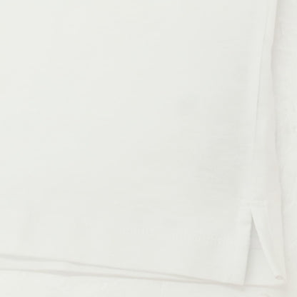[New] DSQUARED2 Cotton Crew Neck Long Sleeve T-Shirt White x Navy [L] [Condition Rank N] [Men&