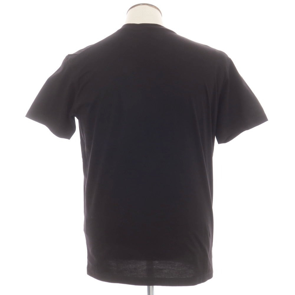 【新品】ディースクエアード DSQUARED2 コットン クルーネック 半袖Ｔシャツ ブラック【 L 】【 状態ランクN 】【 メンズ 】