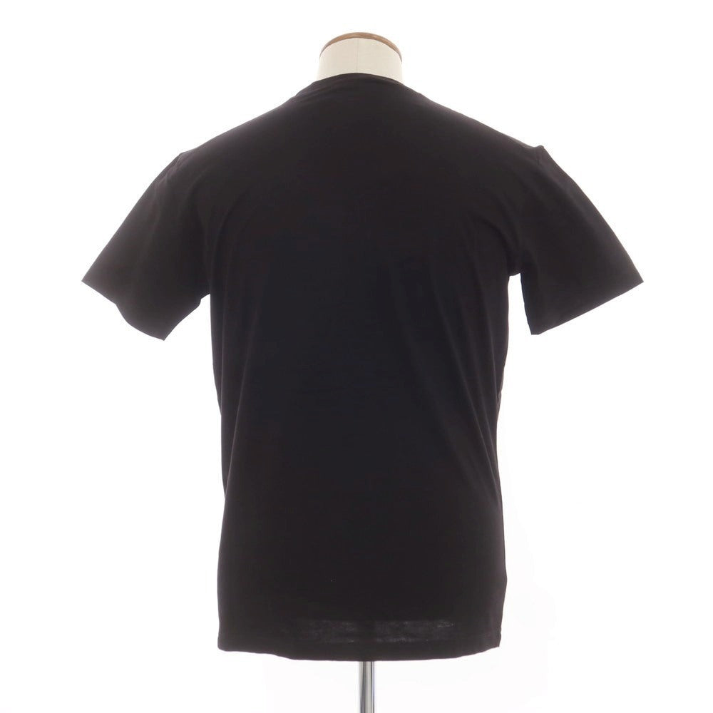 【新品】ディースクエアード DSQUARED2 コットン クルーネック 半袖Ｔシャツ ブラック【 M 】【 状態ランクN 】【 メンズ 】