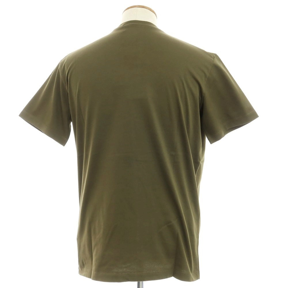 【新品】ディースクエアード DSQUARED2 コットン クルーネック 半袖Ｔシャツ オリーブ【 L 】【 状態ランクN 】【 メンズ 】