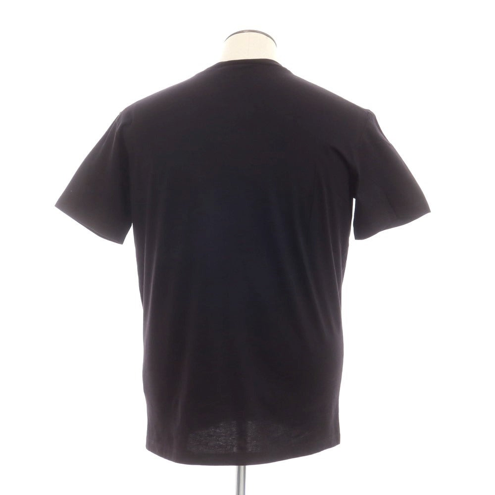 [New] DSQUARED2 Cotton Crew Neck Short Sleeve T-Shirt Black [XL] [Condition Rank N] [Men&