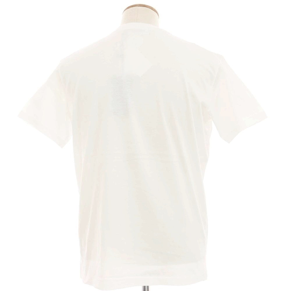 【新品】ディースクエアード DSQUARED2 コットン クルーネック 半袖Ｔシャツ ホワイト【 L 】【 状態ランクN 】【 メンズ 】