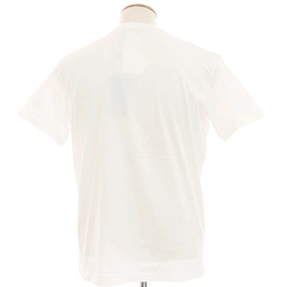 【新品】ディースクエアード DSQUARED2 コットン クルーネック 半袖Ｔシャツ ホワイト【 L 】【 状態ランクN 】【 メンズ 】