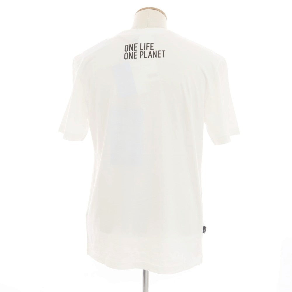 【新品】ディースクエアード DSQUARED2 × THE SMURFS コットン クルーネック 半袖Ｔシャツ ホワイト【 M 】【 状態ランクN 】【 メンズ 】
