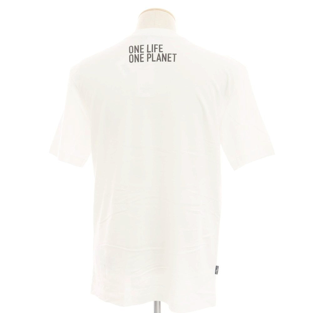 【新品アウトレット】ディースクエアード DSQUARED2 × THE SMURFS コットン クルーネック 半袖Ｔシャツ ホワイト【 S 】【 状態ランクN- 】【 メンズ 】