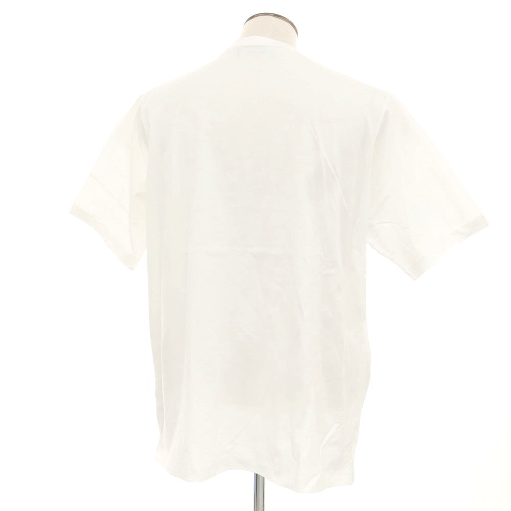 [New Outlet] DSQUARED2 Cotton Crew Neck Short Sleeve T-Shirt White [XL] [Condition Rank N-] [Men&