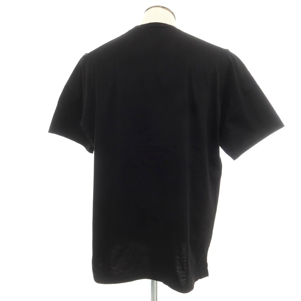 [New] DSQUARED2 Cotton Crew Neck Short Sleeve T-Shirt Black [XL] [Condition Rank N] [Men&