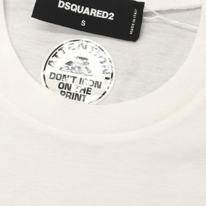 【新品アウトレット】ディースクエアード DSQUARED2 コットン クルーネック 半袖Ｔシャツ ホワイト【 S 】【 状態ランクN- 】【 メンズ 】
[BPD]