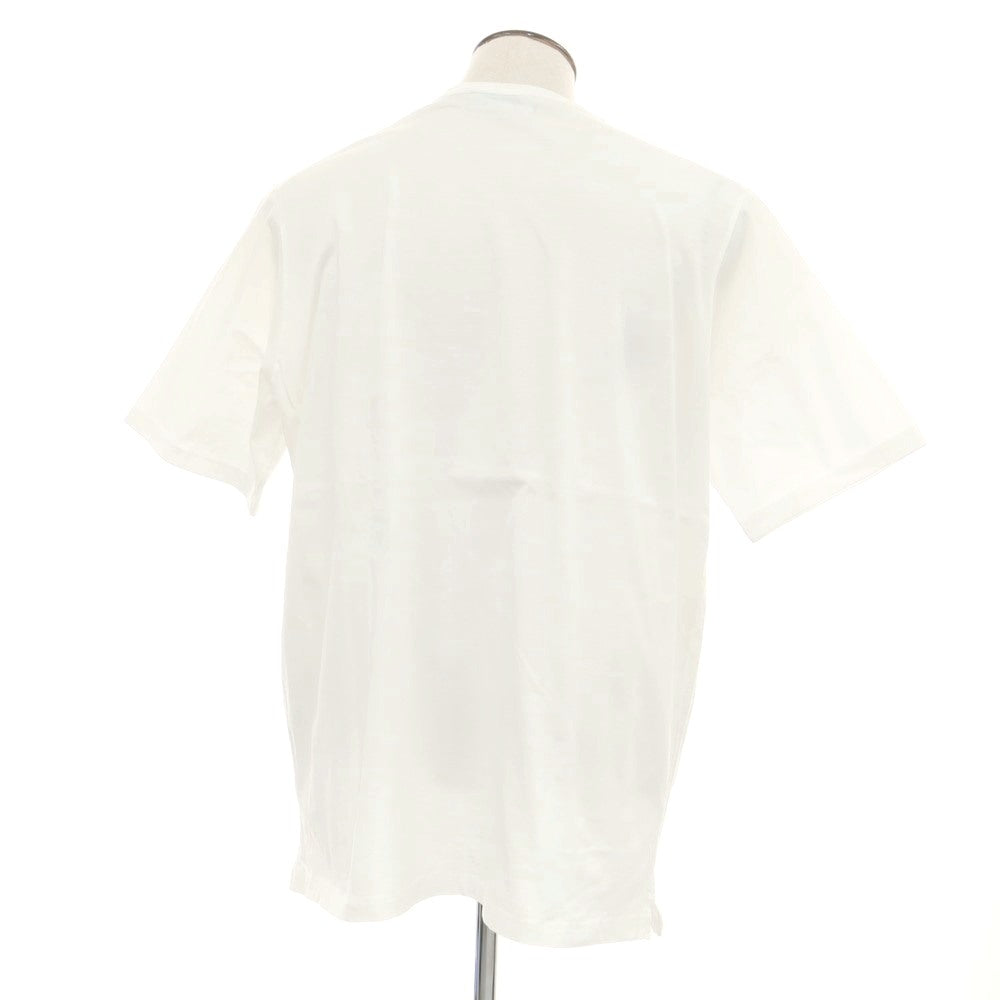[New Outlet] DSQUARED2 Cotton Crew Neck Short Sleeve T-Shirt White [XL] [Condition Rank N-] [Men&