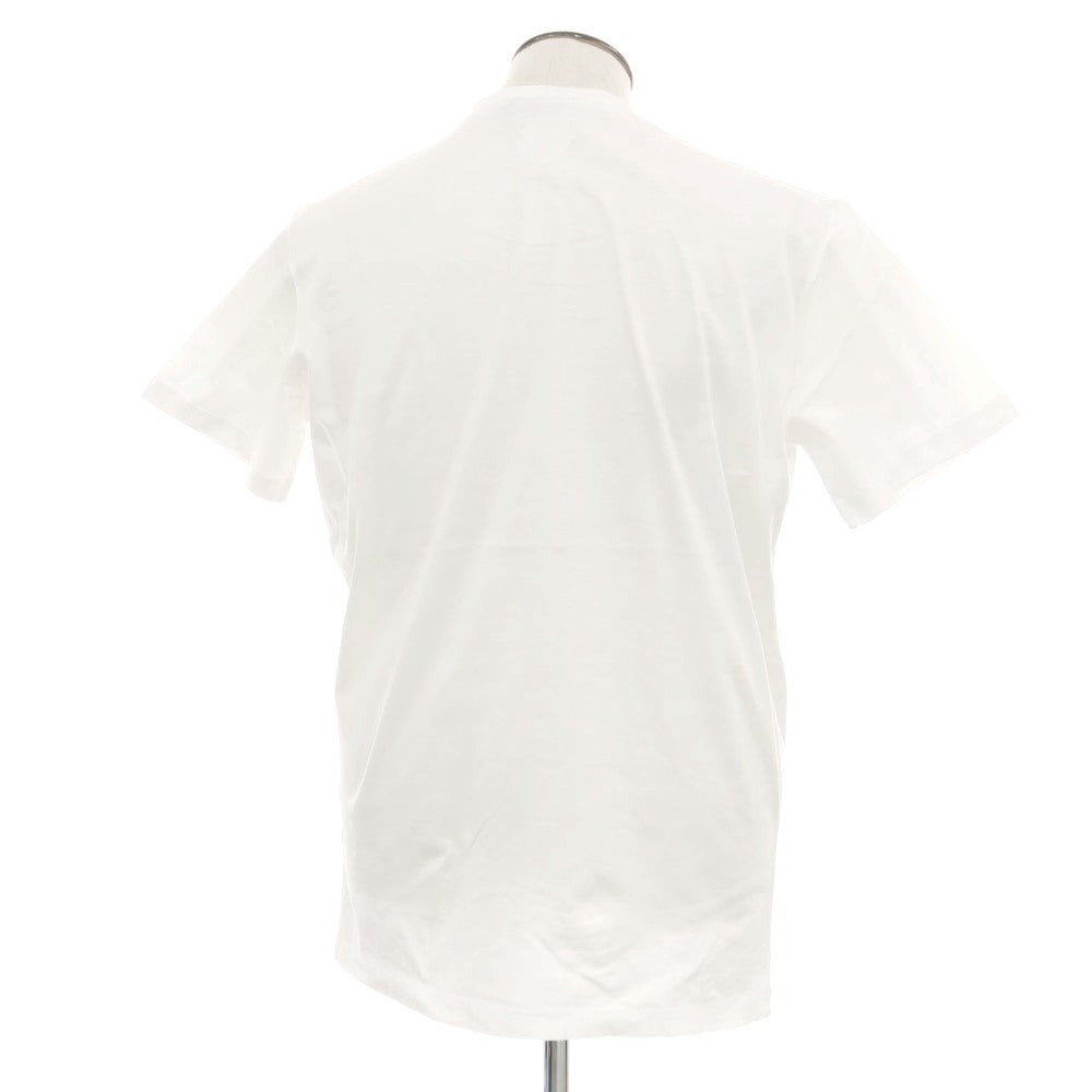 [New Outlet] DSQUARED2 Cotton Crew Neck Short Sleeve T-Shirt White [XL] [Condition Rank N-] [Men&
