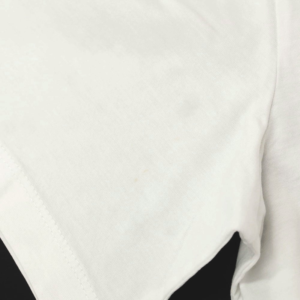 [New Outlet] DSQUARED2 Cotton Crew Neck Short Sleeve T-Shirt White [XL] [Condition Rank N-] [Men&