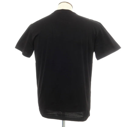 [New Outlet] DSQUARED2 Cotton Crew Neck Short Sleeve T-Shirt Black [L] [Condition Rank N-] [Men&