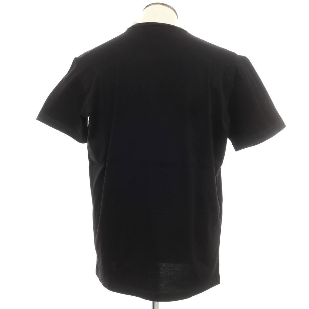 [New] DSQUARED2 Cotton Crew Neck Short Sleeve T-Shirt Black [XL] [Condition Rank N] [Men&