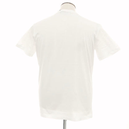 【新品アウトレット】ディースクエアード DSQUARED2 コットン クルーネック 半袖Ｔシャツ ホワイト【 L 】【 状態ランクN- 】【 メンズ 】 [APD]