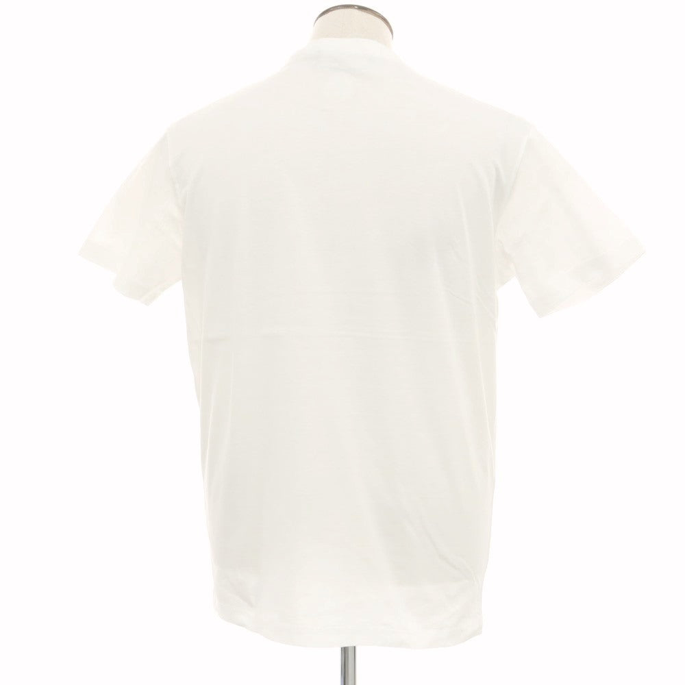 [New Outlet] DSQUARED2 Cotton Crew Neck Short Sleeve T-Shirt White [XL] [Condition Rank N-] [Men&