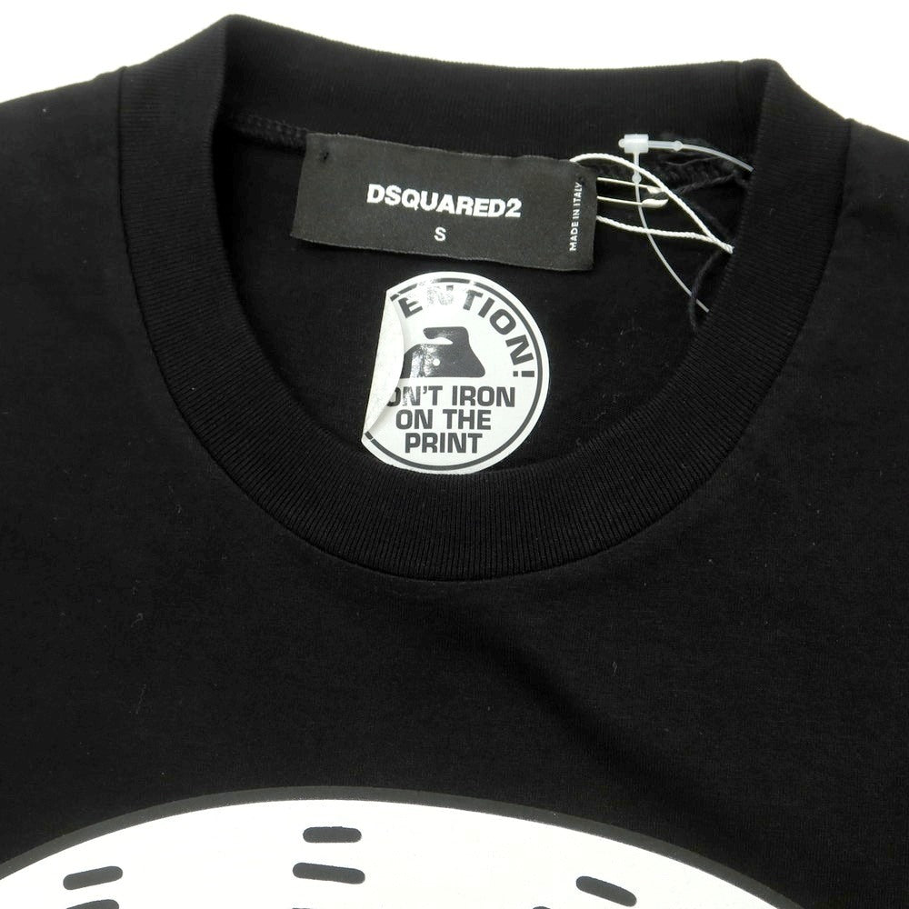【新品】ディースクエアード DSQUARED2 コットン クルーネック 半袖Ｔシャツ ブラック【 S 】【 状態ランクN 】【 メンズ 】
[BPD]