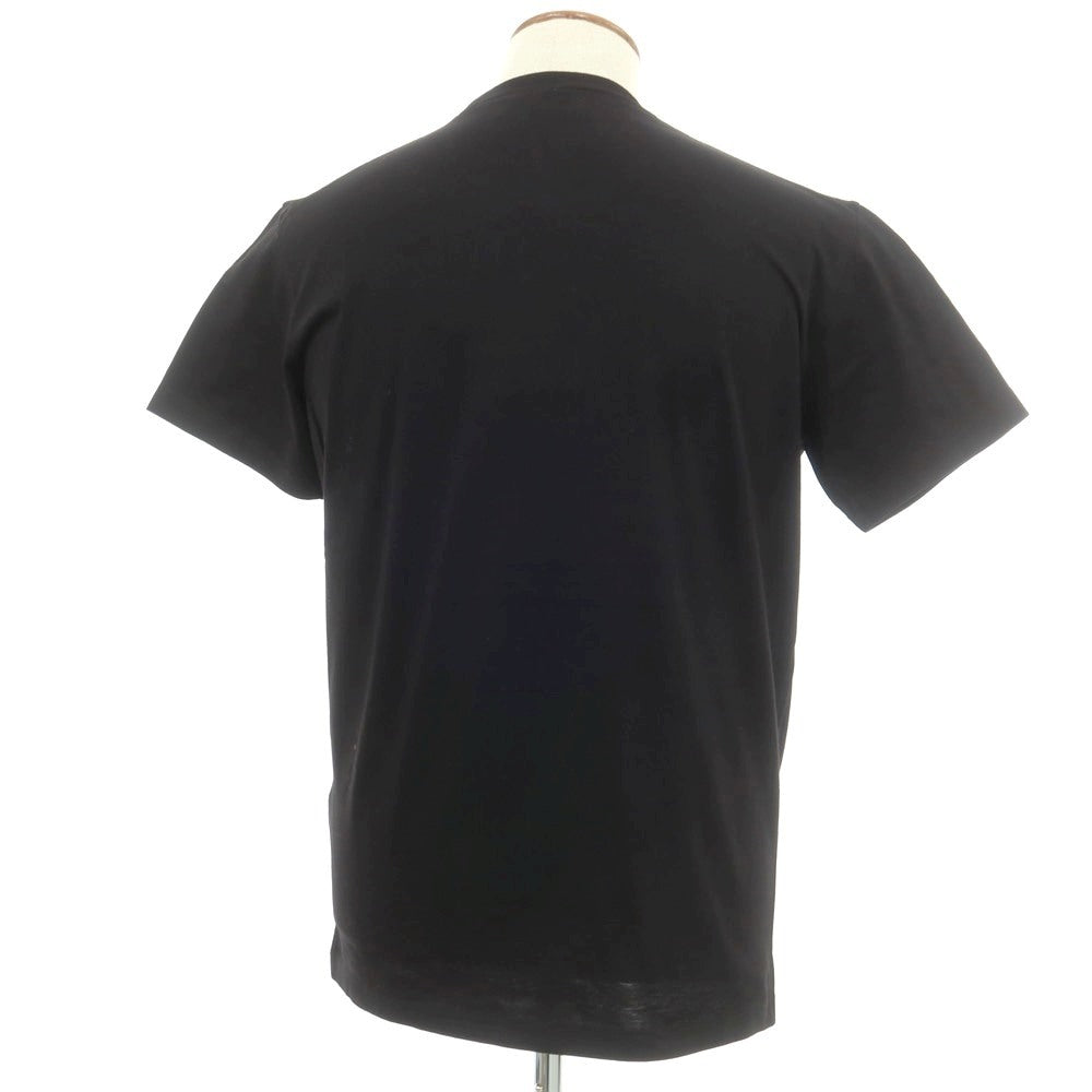 [New Outlet] DSQUARED2 Cotton Crew Neck Short Sleeve T-Shirt Black [M] [Condition Rank N-] [Men&