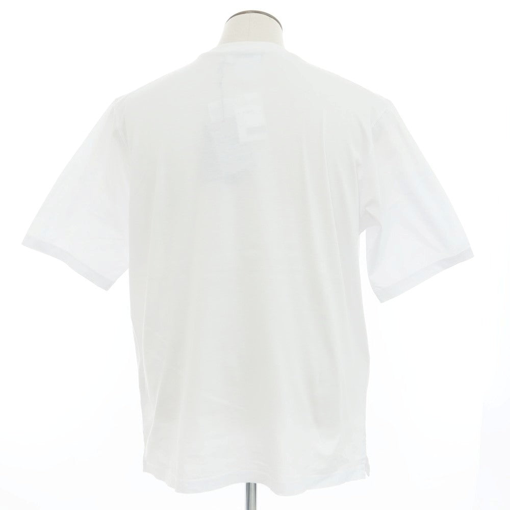 [New] DSQUARED2 Cotton Crew Neck Short Sleeve T-Shirt White [L] [Condition Rank N] [Men&