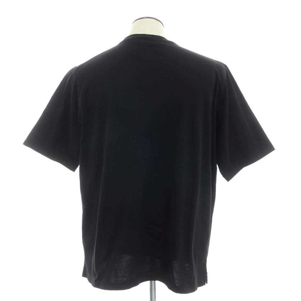[New] DSQUARED2 Cotton Crew Neck Short Sleeve T-Shirt Black [L] [Condition Rank N] [Men&