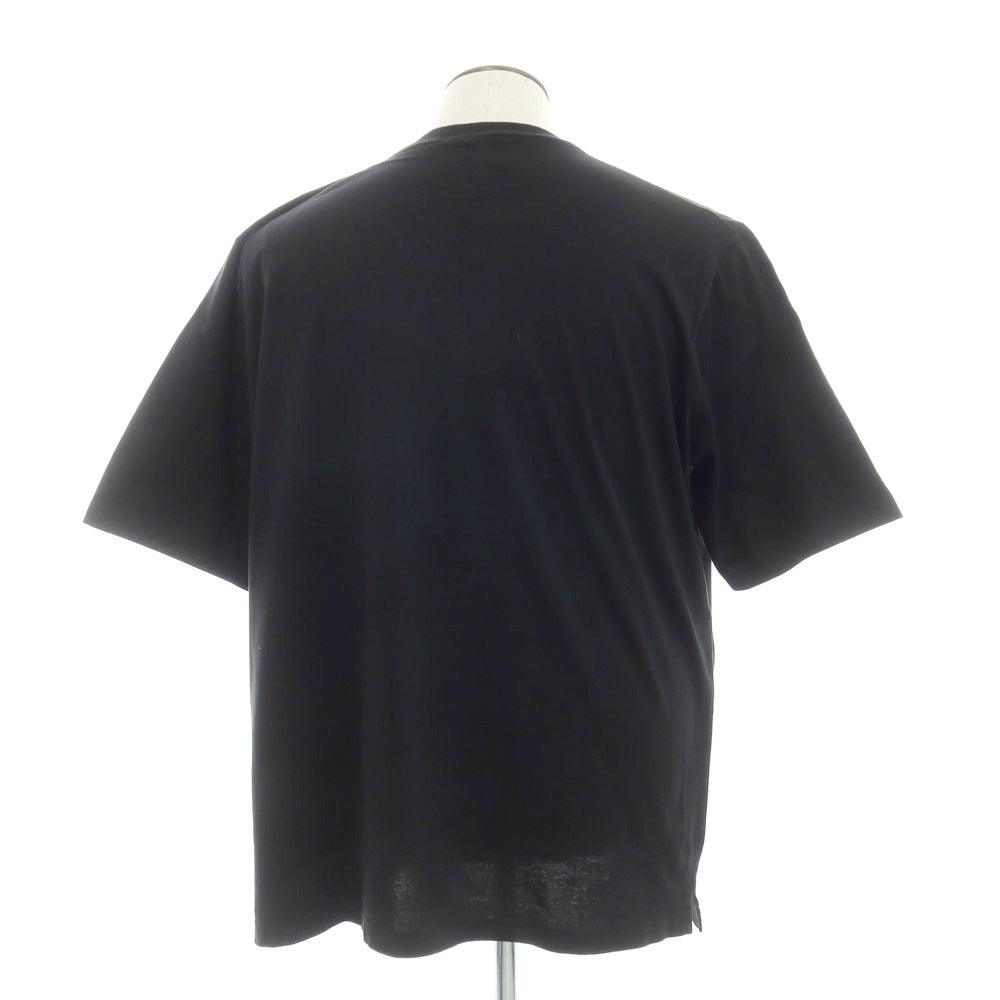 [New Outlet] Dsquared DSQUARED2 Cotton Crew Neck Short Sleeve T-Shirt Black [XL] [Condition Rank N-] [Men&