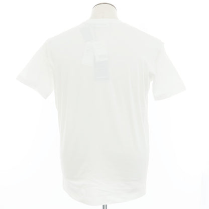 [New] DSQUARED2 Cotton Crew Neck Short Sleeve T-Shirt White [L] [Condition Rank N] [Men&