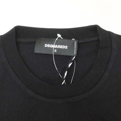 [New] DSQUARED2 Cotton Crew Neck Short Sleeve T-Shirt Black [S] [Condition Rank N] [Men&