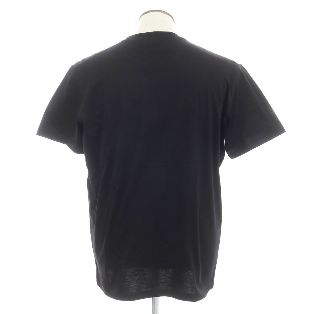 [New] DSQUARED2 Cotton Crew Neck Short Sleeve T-Shirt Black [XL] [Condition Rank N] [Men&