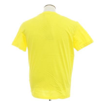 [New] DSQUARED2 Cotton Crew Neck Short Sleeve T-Shirt Yellow [L] [Condition Rank N] [Men&