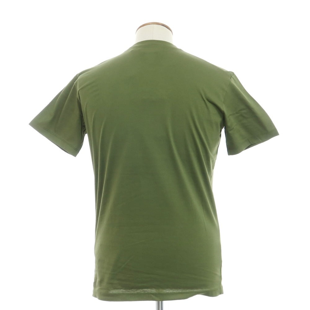 [New] DSQUARED2 Cotton Crew Neck Short Sleeve T-Shirt Olive [Size M] [GRN] [S/S] [Condition Rank N] [Men&