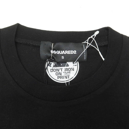【新品】ディースクエアード DSQUARED2 コットン クルーネック 半袖Ｔシャツ
 ブラック【 S 】【 状態ランクN 】【 メンズ 】