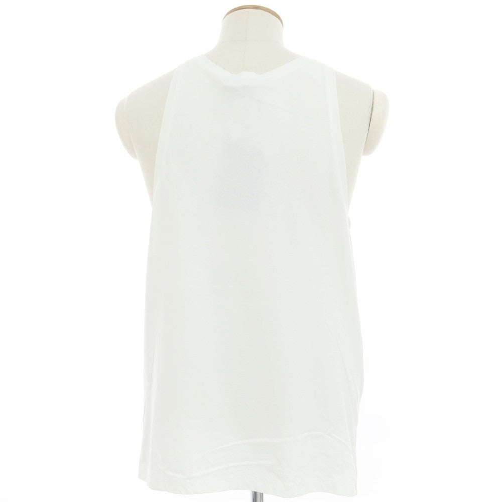 [New Outlet] DSQUARED2 Cotton U-neck Tank Top White [Size M] [WHT] [S/S] [Condition Rank N-] [Men&