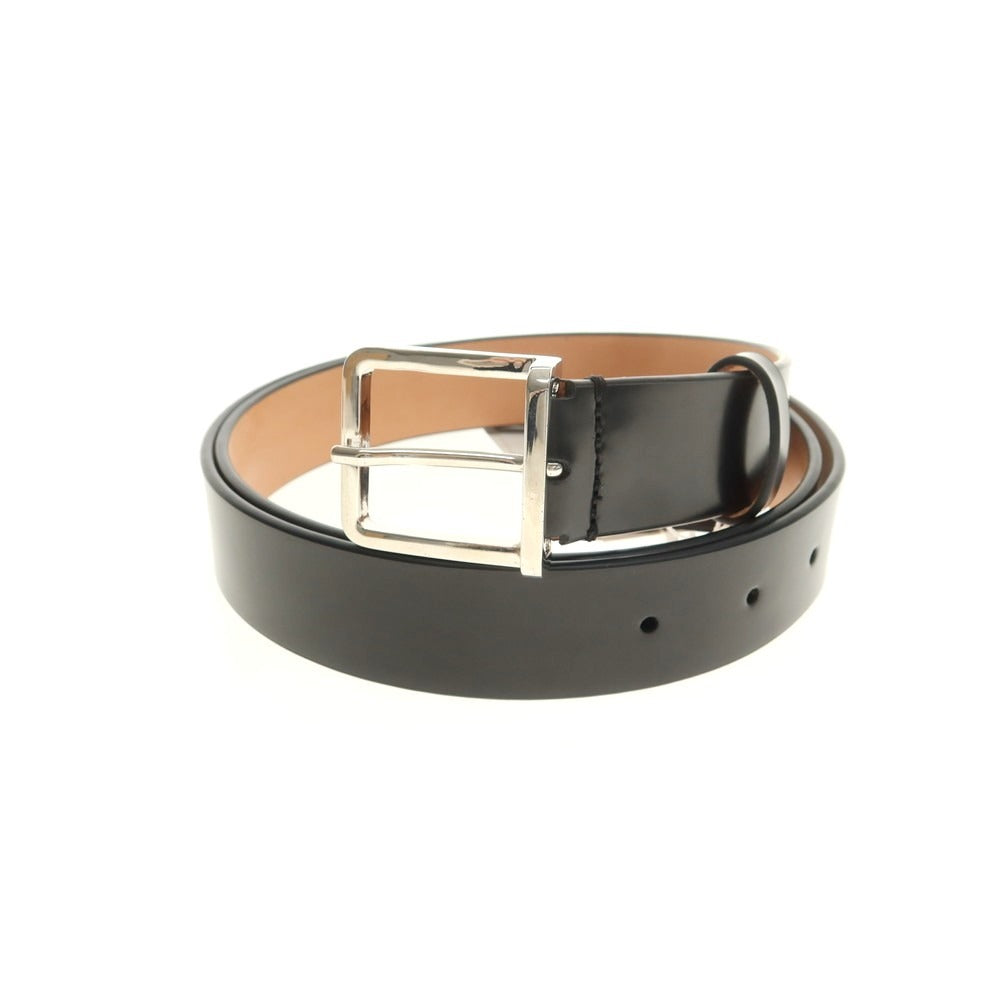 【新品】ディースクエアード DSQUARED2 レザー ベルト ブラック【 95 】【 状態ランクN 】【 メンズ 】