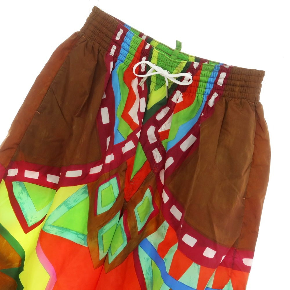 【新品】ディースクエアード DSQUARED2 スイムウェア 水着 ショートパンツ ブラウン系【サイズ46】【 状態ランクN 】【 メンズ 】[EPD]