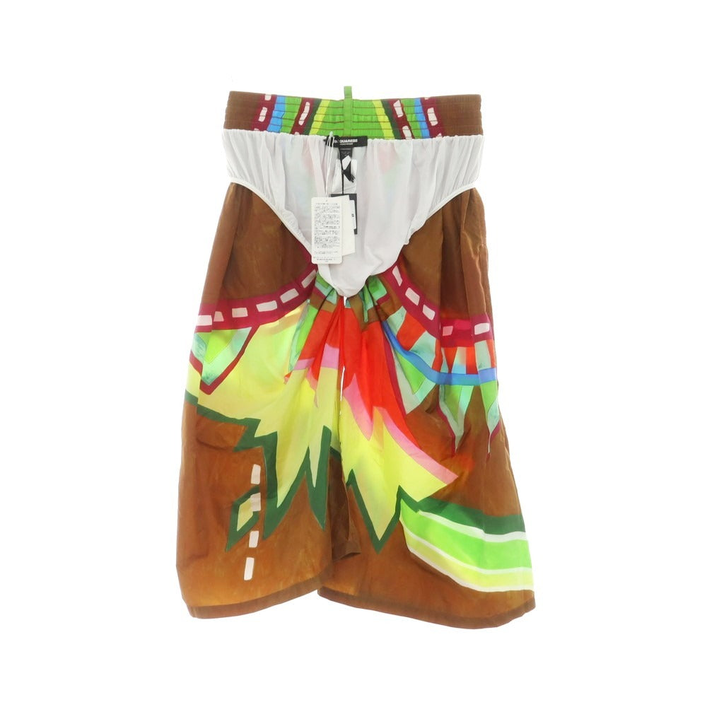 [New] DSQUARED2 Swimwear, Brown [48] [Condition Rank N] [Men&