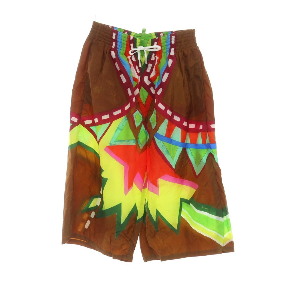 【新品】ディースクエアード DSQUARED2 スイムウェア 水着 ショートパンツ ブラウン系【サイズ50】【 状態ランクN 】【 メンズ 】[EPD]