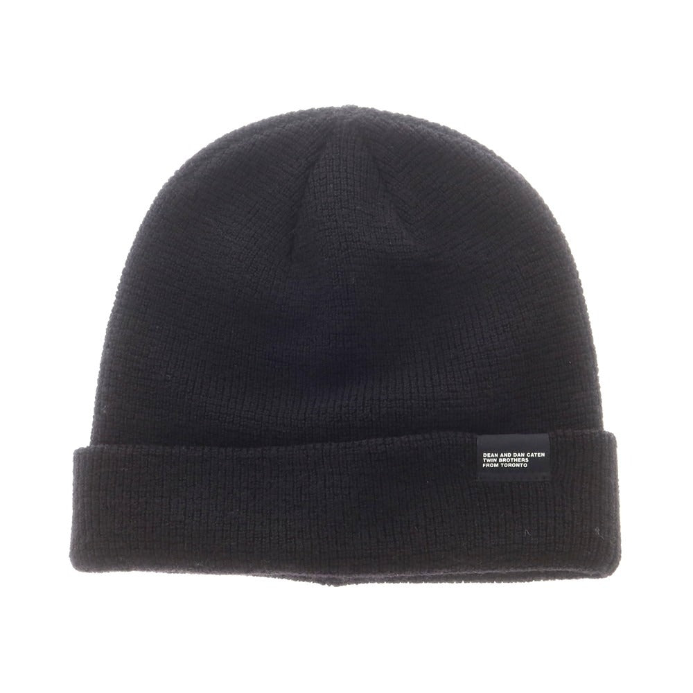 【新品】ディースクエアード DSQUARED2 ウール ニットキャップ ブラック【 UNI 】【 状態ランクN 】【 メンズ 】