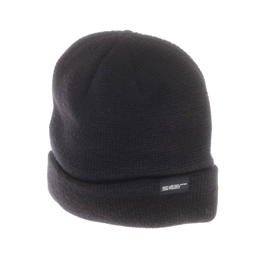 【新品】ディースクエアード DSQUARED2 ウール ニットキャップ ブラック【サイズUNI】【 状態ランクN 】【 メンズ 】[DPD]