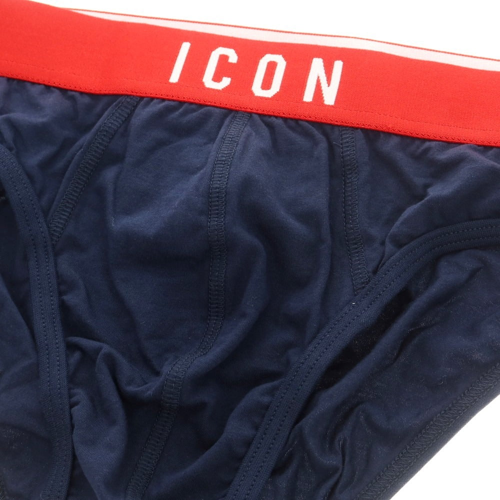【新品】ディースクエアード DSQUARED2 アンダーウェア 下着 ネイビーxレッド【 Ｓ 】【 状態ランクN 】【 メンズ 】