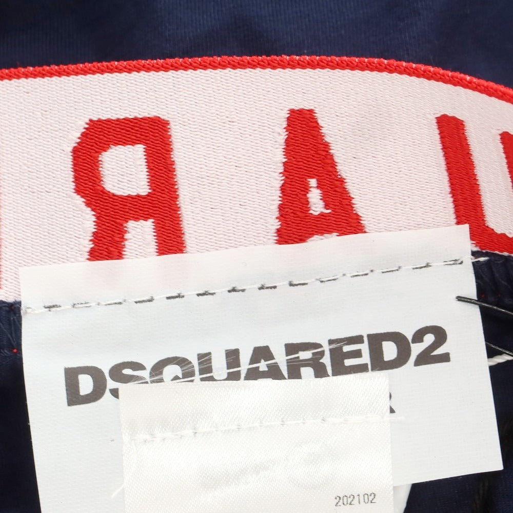 【新品】ディースクエアード DSQUARED2 アンダーウェア 下着 ネイビーxレッド【 Ｓ 】【 状態ランクN 】【 メンズ 】