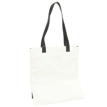 【新品アウトレット】ディースクエアード DSQUARED2 キャンバス トートバッグ ホワイトxブラック【 状態ランクN- 】【 メンズ 】