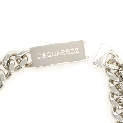 【新品】ディースクエアード DSQUARED2 チェーン ネックレス シルバー【 状態ランクN 】【 メンズ 】