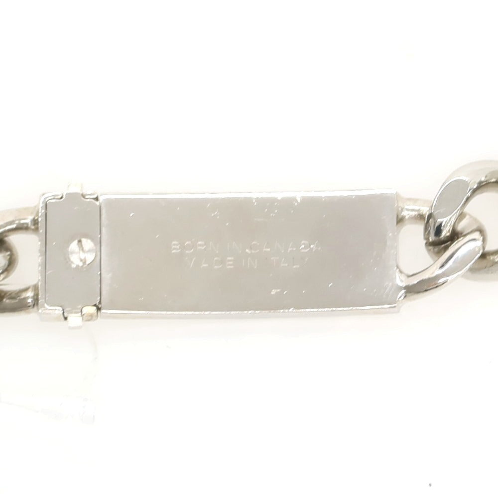 【新品】ディースクエアード DSQUARED2 チェーン ネックレス シルバー【 状態ランクN 】【 メンズ 】 [CPD]