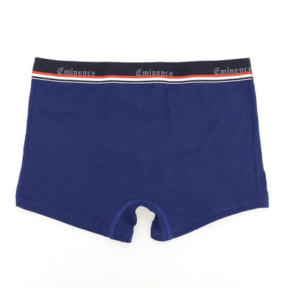 【新品】エミネンス プールオム EMINENCE POUR HOMME フランス製 コットンポリウレタン ボクサーパンツ 下着 アンダーウェア ダークブルー【 3（M） 】【 状態ランクN 】【 メンズ 】