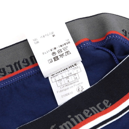 【新品】エミネンス プールオム EMINENCE POUR HOMME フランス製 コットンポリウレタン ボクサーパンツ 下着 アンダーウェア ダークブルー【 3（M） 】【 状態ランクN 】【 メンズ 】