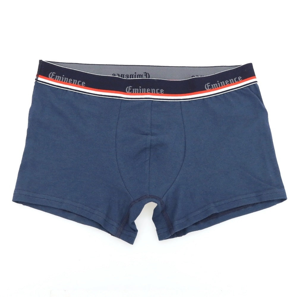 【新品】エミネンス プールオム EMINENCE POUR HOMME フランス製 コットンポリウレタン ボクサーパンツ 下着 アンダーウェア ネイビー【 3（M） 】【 状態ランクN 】【 メンズ 】
