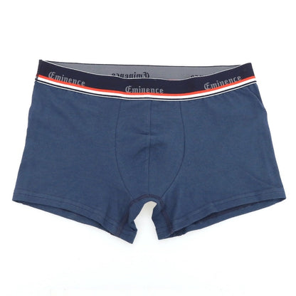 【新品】エミネンス プールオム EMINENCE POUR HOMME フランス製 コットンポリウレタン ボクサーパンツ 下着 アンダーウェア ネイビー【 3（M） 】【 状態ランクN 】【 メンズ 】