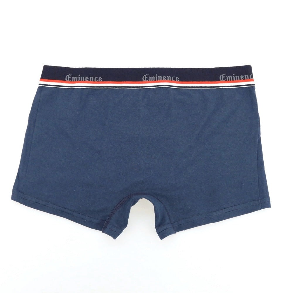 【新品】エミネンス プールオム EMINENCE POUR HOMME フランス製 コットンポリウレタン ボクサーパンツ 下着 アンダーウェア ネイビー【 3（M） 】【 状態ランクN 】【 メンズ 】