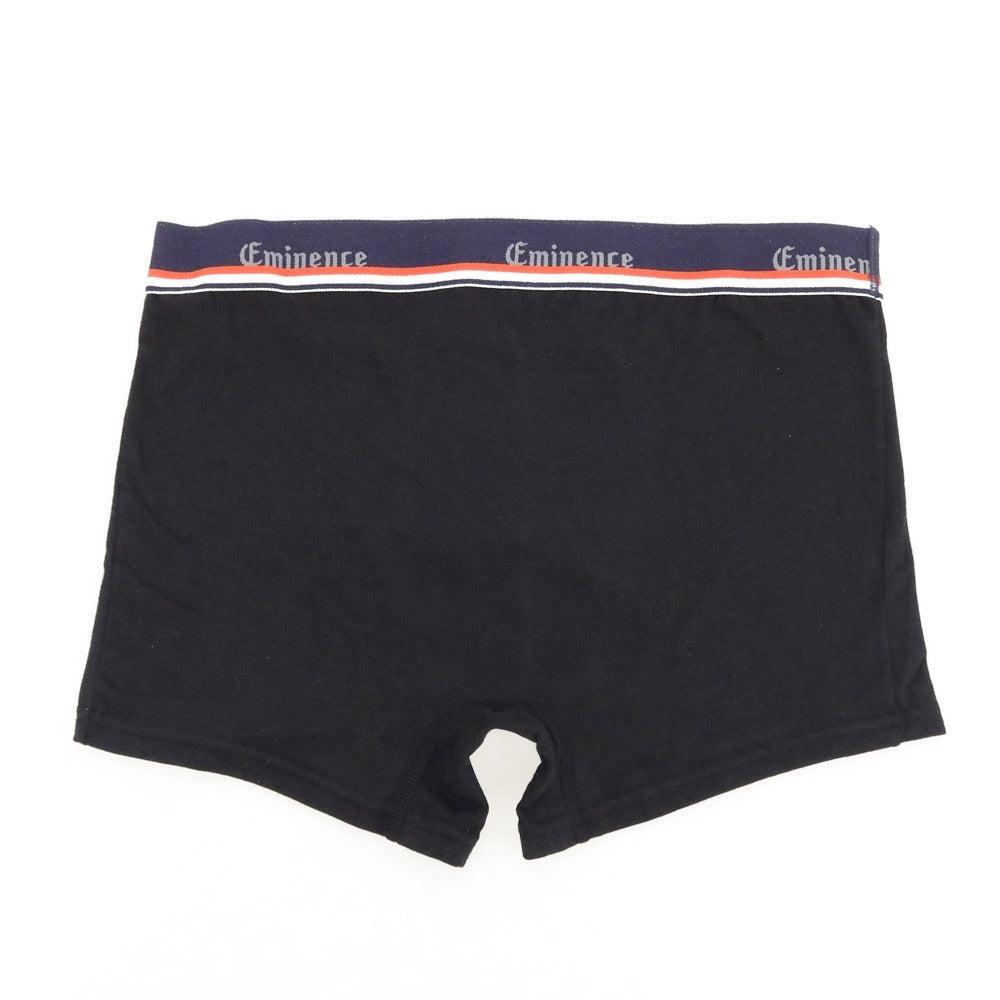 【新品】エミネンス プールオム EMINENCE POUR HOMME フランス製 コットンポリウレタン ボクサーパンツ 下着 アンダーウェア ブラック【 3（M） 】【 状態ランクN 】【 メンズ 】